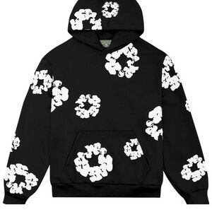 Black denim tears hoodie
